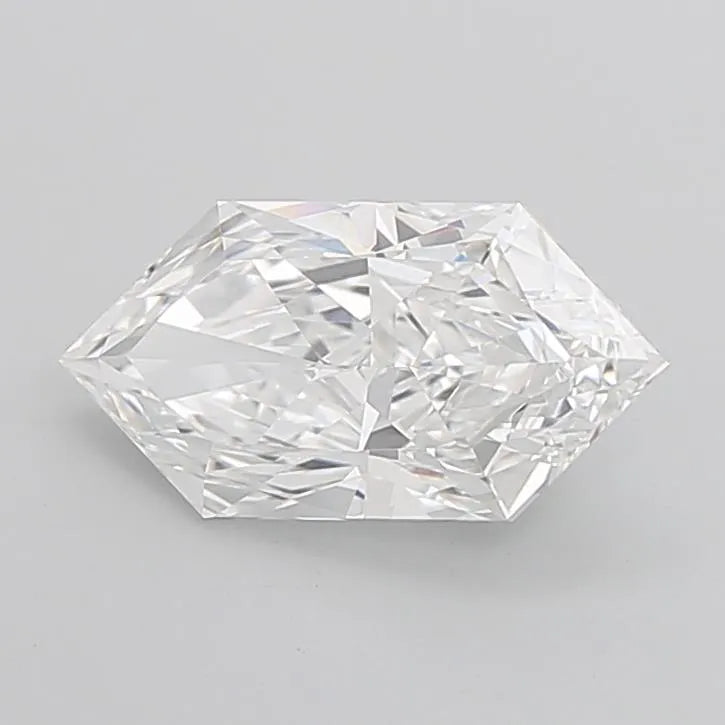 4.54ct Hexagonal Lab Grown Diamond (Colour E, Clarity VVS1, IGI Certified)