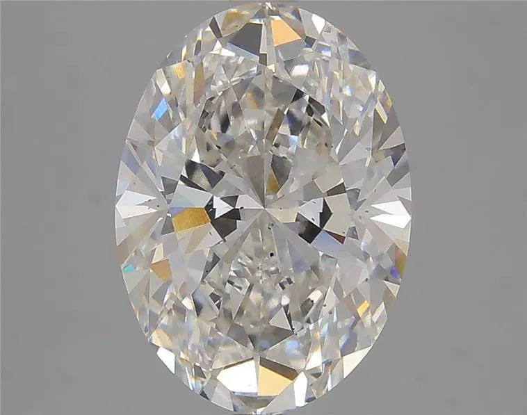 4.54ct Oval Lab Grown Diamond (Colour G, Clarity SI1, IGI Certified)