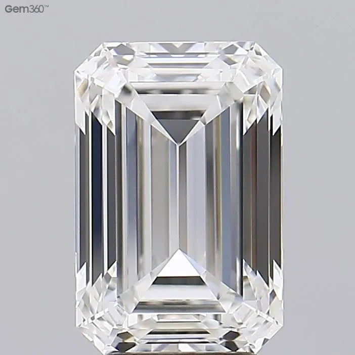 4.57ct Emerald Lab Grown Diamond (Colour E, Clarity VVS1, IGI Certified)