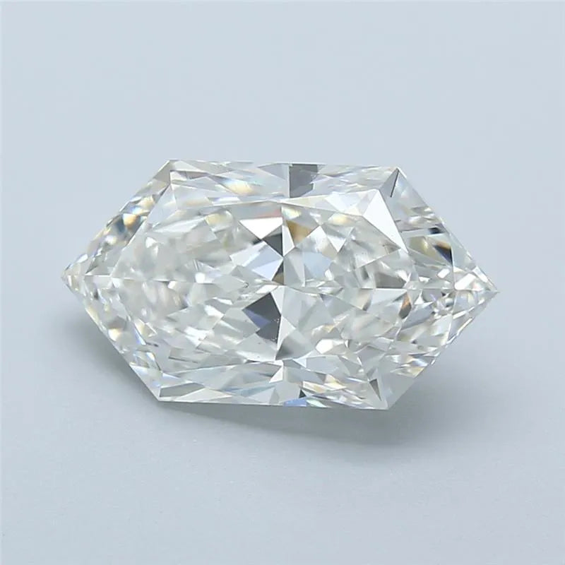 4.57ct Hexagonal Lab Grown Diamond (Colour F, Clarity VS1, IGI Certified)