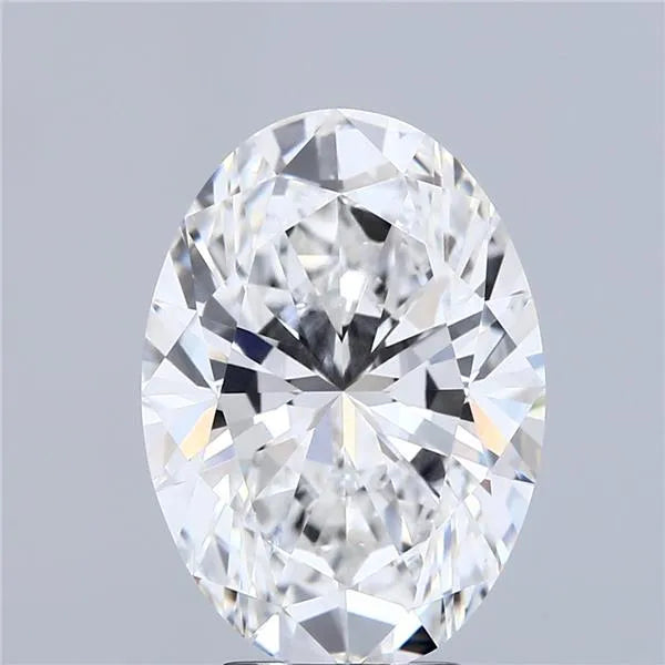 4.59ct Oval Lab Grown Diamond (Colour F, Clarity VVS1, IGI Certified)