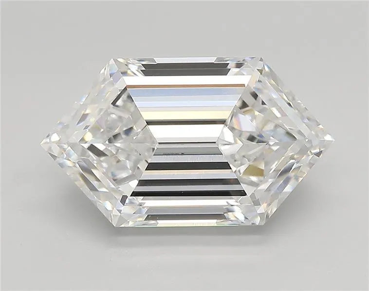 4.60ct Hexagonal Lab Grown Diamond (Colour E, Clarity VVS2, IGI Certified)