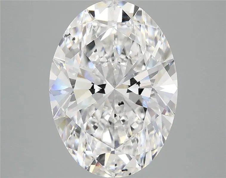 4.64ct Oval Lab Grown Diamond (Colour D, Clarity SI1, IGI Certified)