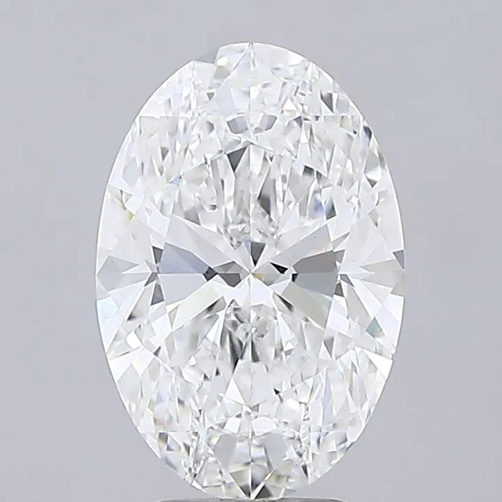 4.72ct Oval Lab Grown Diamond (Colour E, Clarity VVS2, IGI Certified)