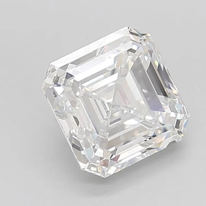 4.05ct Asscher Lab Grown Diamond (Colour E, Clarity VVS2, IGI Certified)
