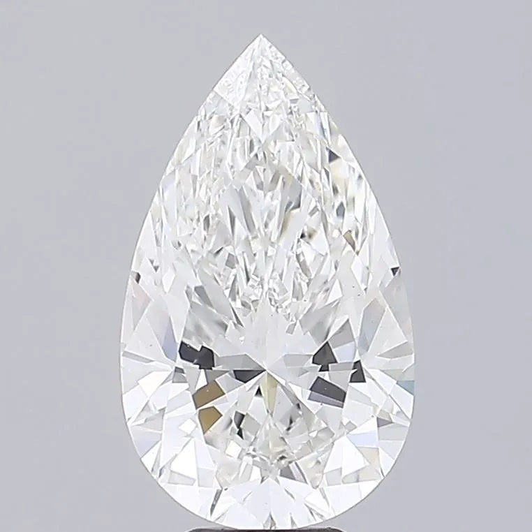 5.00ct Pear Lab Grown Diamond (Colour F, Clarity VS1, IGI Certified)