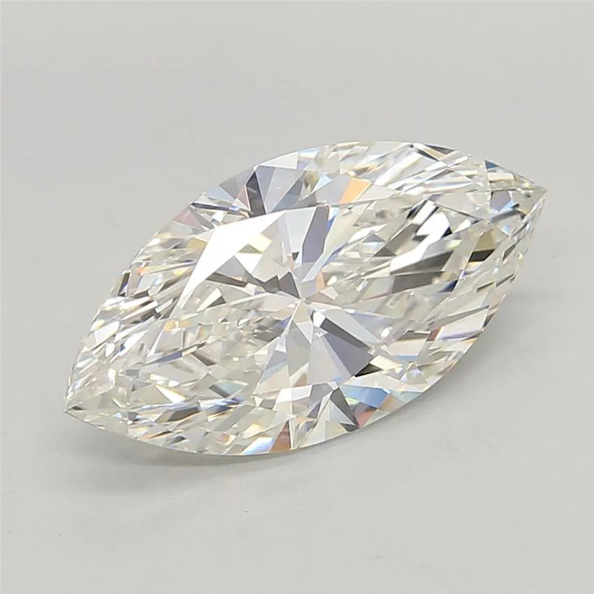 5.02ct Marquise Lab Grown Diamond (Colour G, Clarity VVS2, IGI Certified)