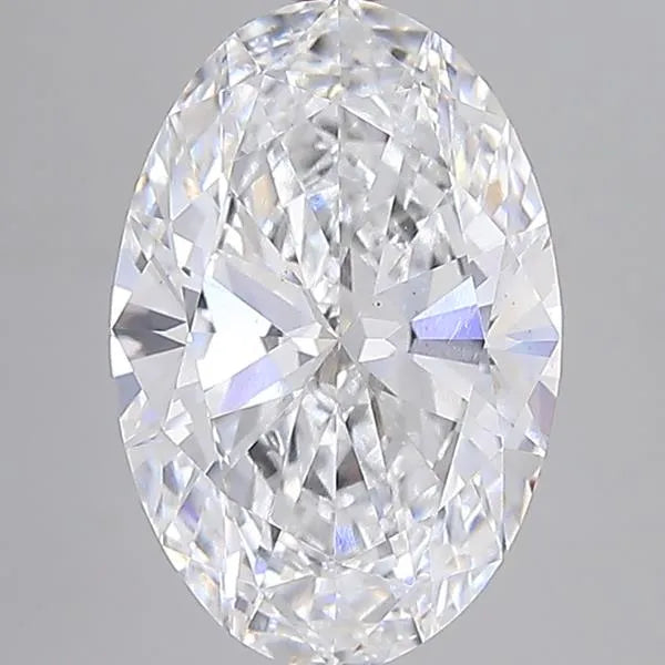 5.02ct Oval Lab Grown Diamond (Colour D, Clarity VS1, IGI Certified)
