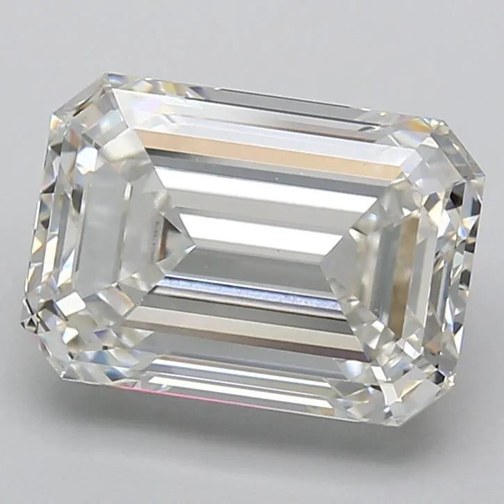 5.03ct Emerald Lab Grown Diamond (Colour G, Clarity VVS2, IGI Certified)