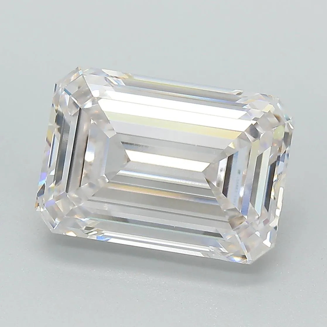 5.04ct Emerald Lab Grown Diamond (Colour G, Clarity VVS2, IGI Certified)