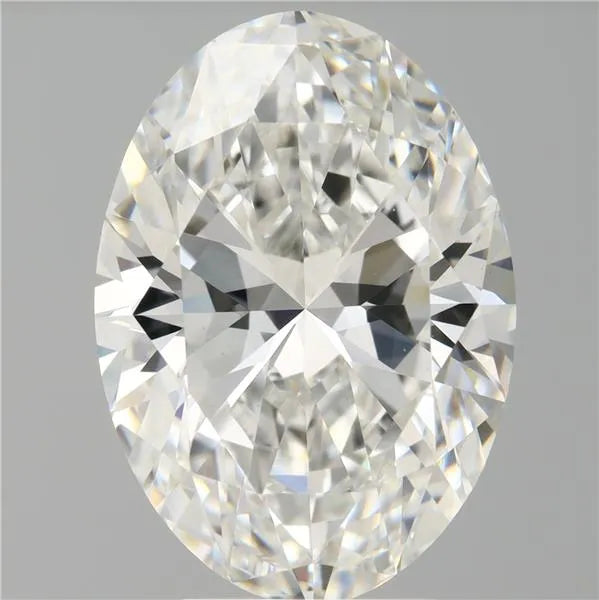 5.04ct Oval Lab Grown Diamond (Colour F, Clarity VVS2, IGI Certified)
