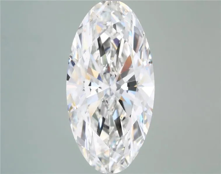 5.04ct Oval Lab Grown Diamond (Colour G, Clarity VVS2, IGI Certified)