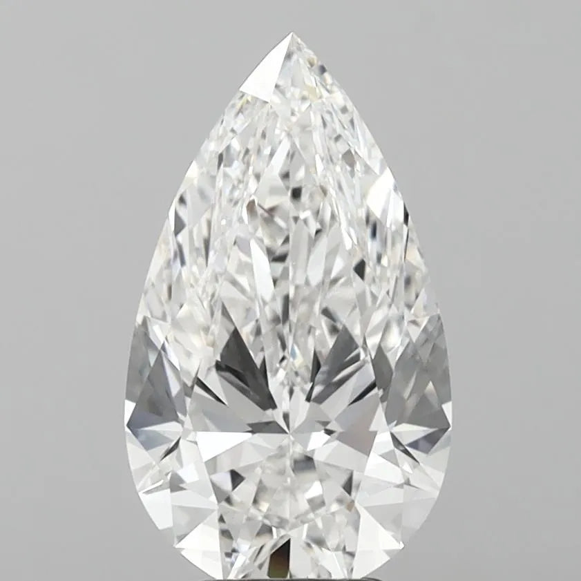 5.04ct Pear Lab Grown Diamond (Colour E, Clarity VVS1, IGI Certified)