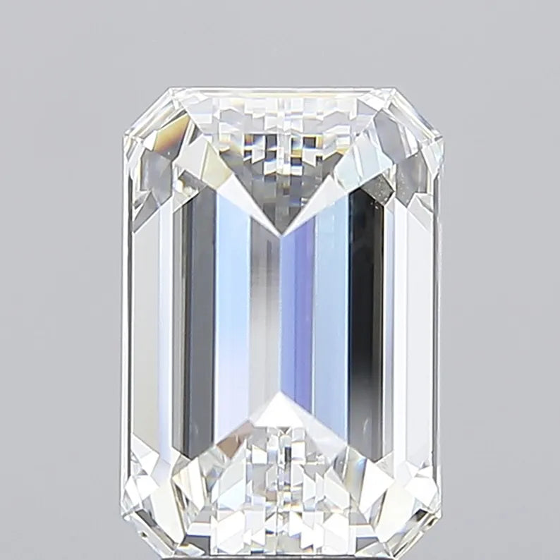 5.05ct Emerald Lab Grown Diamond (Colour F, Clarity VVS2, IGI Certified)