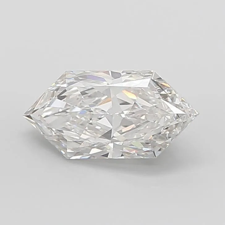 5.06ct Hexagonal Lab Grown Diamond (Colour G, Clarity VS2, IGI Certified)