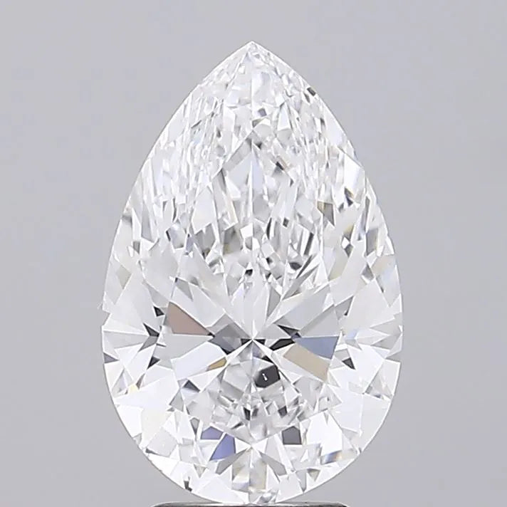 5.06ct Pear Lab Grown Diamond (Colour D, Clarity VVS2, IGI Certified)
