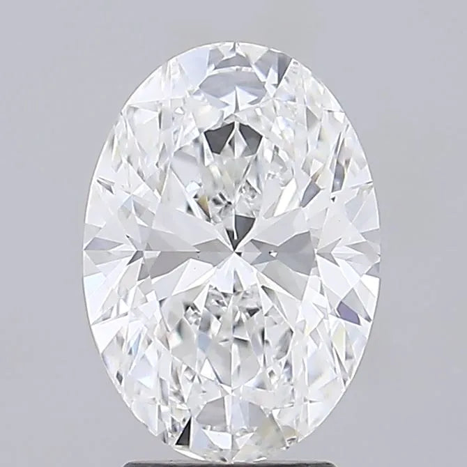 5.07ct Oval Lab Grown Diamond (Colour D, Clarity VVS1, IGI Certified)