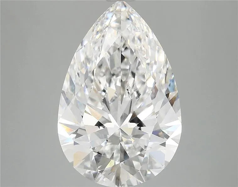 5.08ct Pear Lab Grown Diamond (Colour E, Clarity VVS2, IGI Certified)