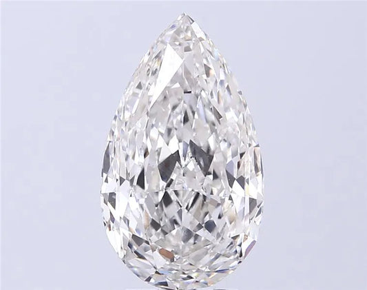 5.08ct Pear Lab Grown Diamond (Colour F, Clarity VS1, IGI Certified)