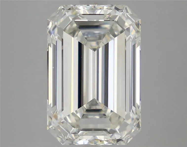 5.09ct Emerald Lab Grown Diamond (Colour G, Clarity VVS2, IGI Certified)