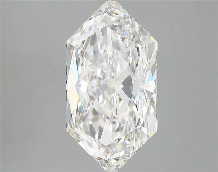 5.24ct Hexagonal Lab Grown Diamond (Colour E, Clarity VVS2, IGI Certified)