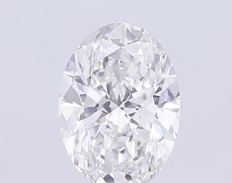 5.30ct Oval Lab Grown Diamond (Colour F, Clarity VS2, IGI Certified)