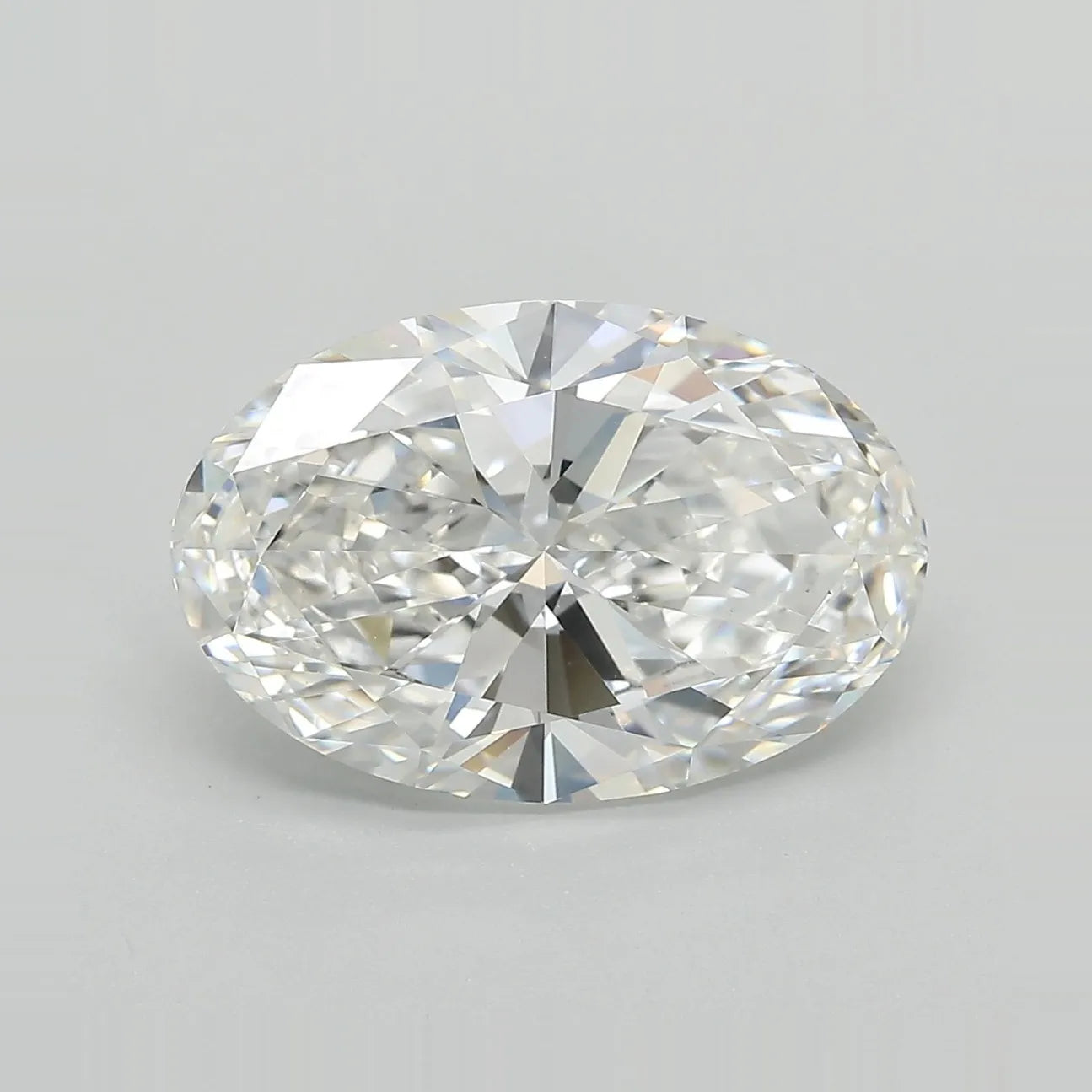 5.33ct Oval Lab Grown Diamond (Colour E, Clarity VS1, IGI Certified)