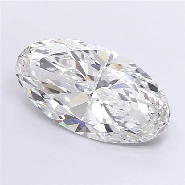 5.51ct Oval Lab Grown Diamond (Colour F, Clarity VS2, IGI Certified)