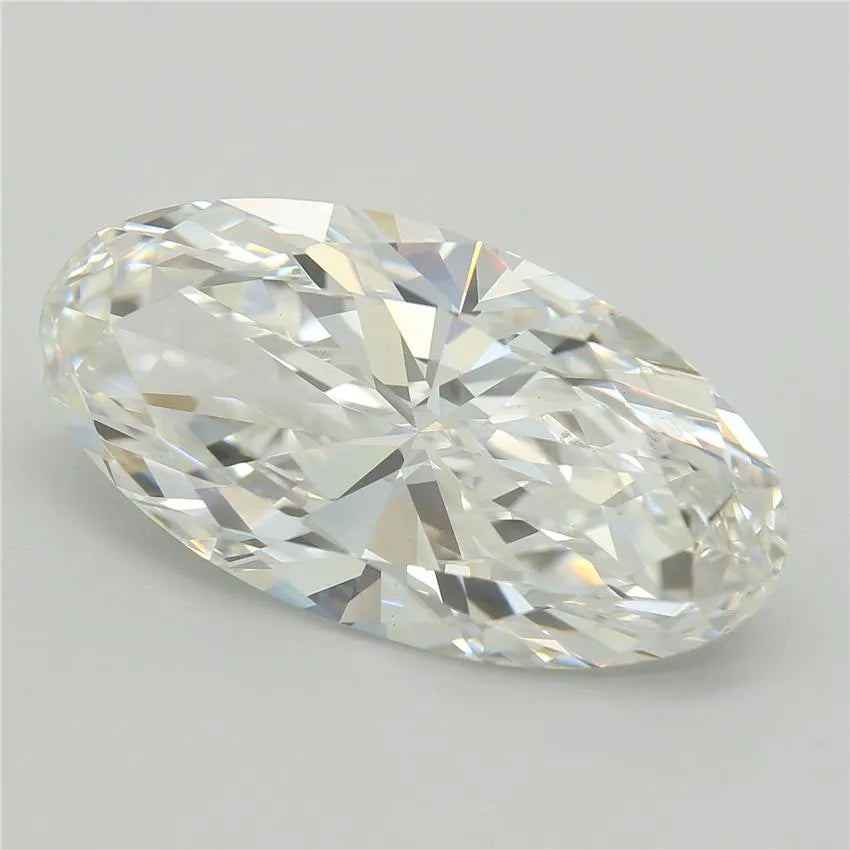 5.55ct Oval Lab Grown Diamond (Colour F, Clarity VS1, IGI Certified)
