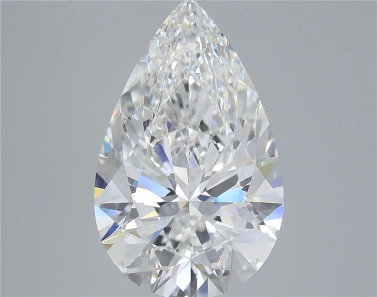 5.85ct Pear Lab Grown Diamond (Colour E, Clarity VVS2, IGI Certified)
