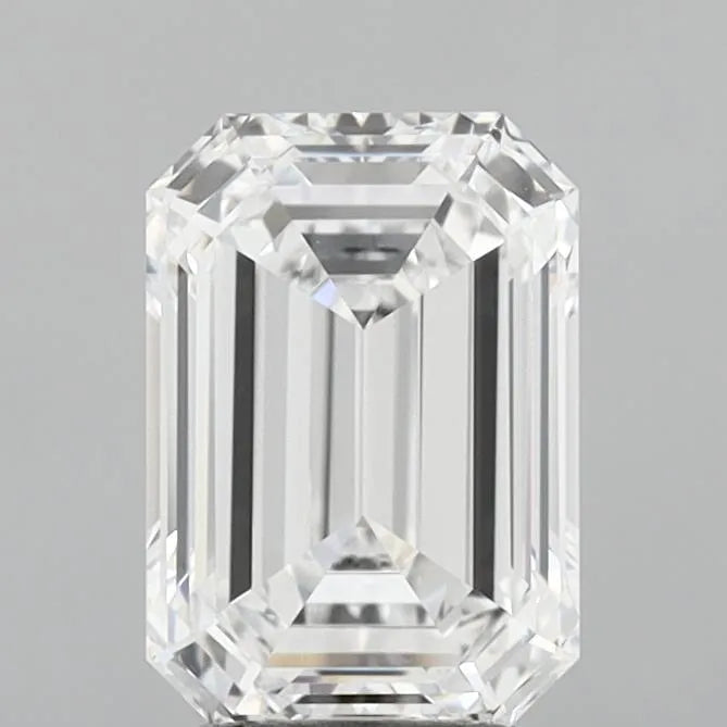 3.00ct Emerald Lab Grown Diamond (Colour D, Clarity VVS1, IGI Certified)