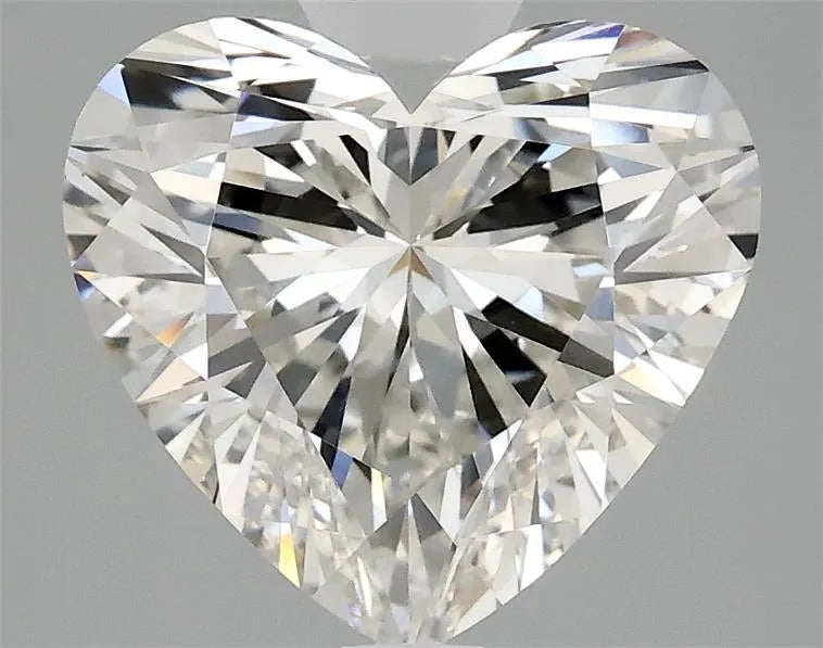 3.04ct Heart Lab Grown Diamond (Colour G, Clarity VS1, IGI Certified)