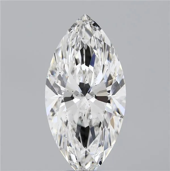 6.01ct Marquise Lab Grown Diamond (Colour F, Clarity SI1, IGI Certified)