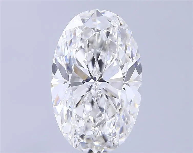 6.01ct Oval Lab Grown Diamond (Colour F, Clarity VVS2, IGI Certified)