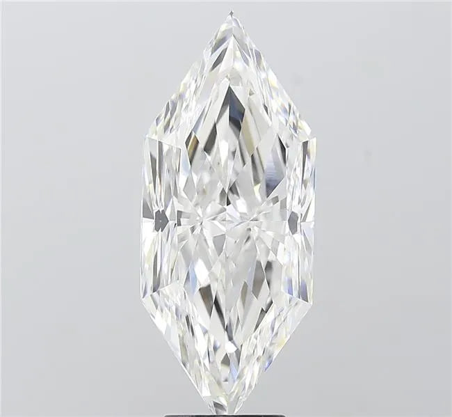 6.03ct Hexagonal Lab Grown Diamond (Colour F, Clarity VVS2, IGI Certified)