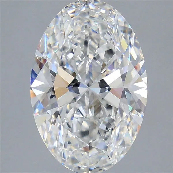 6.06ct Oval Lab Grown Diamond (Colour F, Clarity VVS2, IGI Certified)