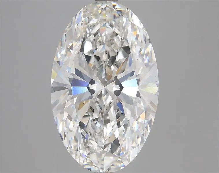 6.06ct Oval Lab Grown Diamond (Colour G, Clarity VS2, IGI Certified)