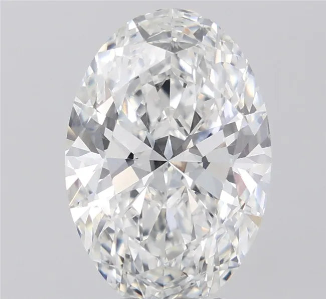 6.07ct Oval Lab Grown Diamond (Colour F, Clarity VVS2, IGI Certified)