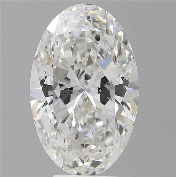 6.09ct Oval Lab Grown Diamond (Colour E, Clarity VVS2, IGI Certified)