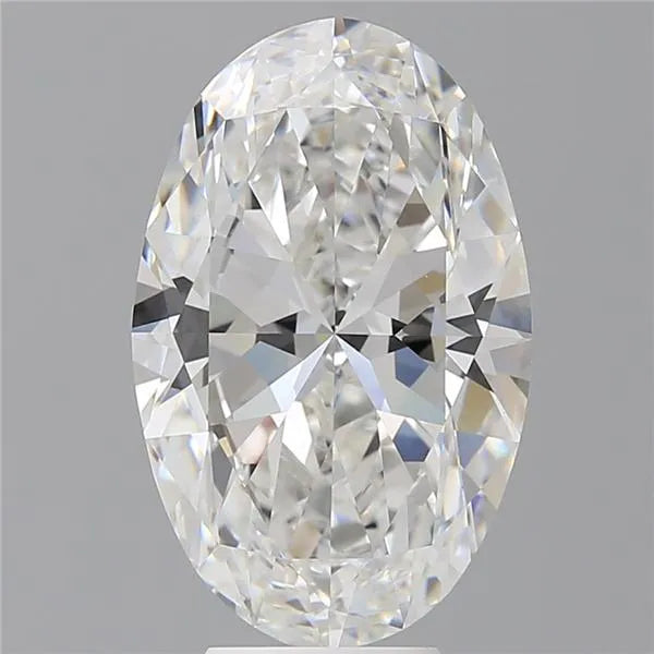 6.50ct Oval Lab Grown Diamond (Colour E, Clarity VVS2, IGI Certified)