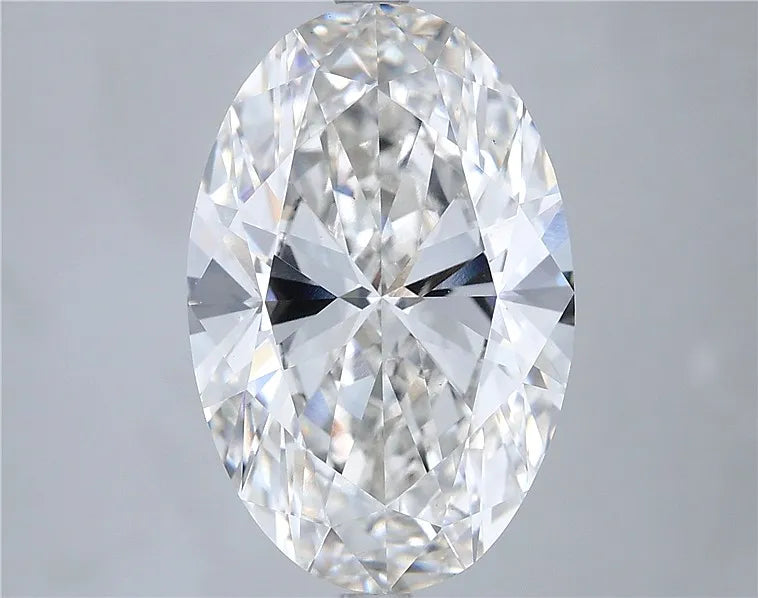 6.72ct Oval Lab Grown Diamond (Colour G, Clarity VS1, IGI Certified)