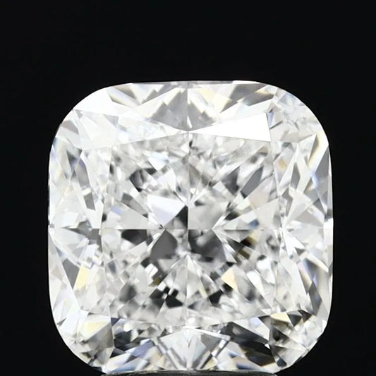 3.70ct Cushion brilliant Lab Grown Diamond (Colour D, Clarity VVS2, IGI Certified)