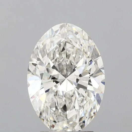 3.71ct Oval Lab Grown Diamond (Colour F, Clarity VS1, IGI Certified)