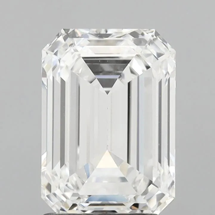 2.24ct Emerald Lab Grown Diamond (Colour E, Clarity VVS1, IGI Certified)