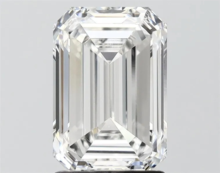 2.09ct Emerald Lab Grown Diamond (Colour E, Clarity VVS1, IGI Certified)