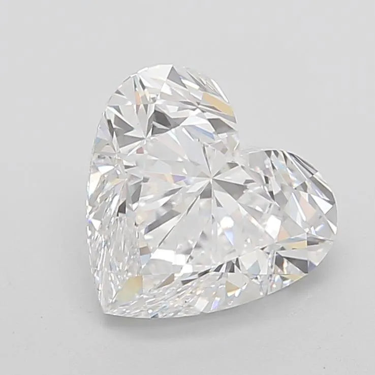 3.51ct Heart Lab Grown Diamond (Colour D, Clarity VS1, IGI Certified)
