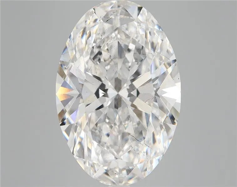 7.04ct Oval Lab Grown Diamond (Colour F, Clarity SI1, IGI Certified)