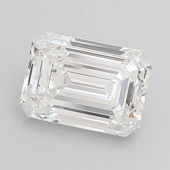 7.10ct Emerald Lab Grown Diamond (Colour E, Clarity VVS2, IGI Certified)