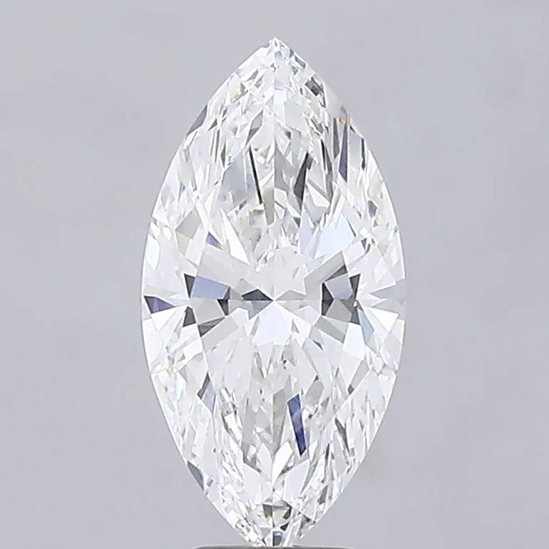 7.64ct Marquise Lab Grown Diamond (Colour F, Clarity VVS2, IGI Certified)