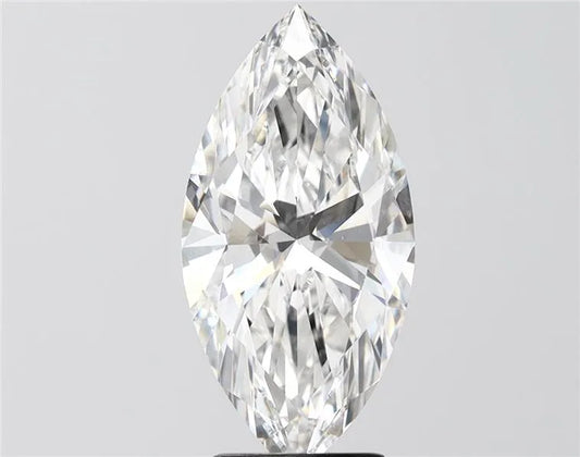 3.25ct Marquise Lab Grown Diamond (Colour F, Clarity VS1, IGI Certified)